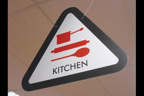 Mega Value triangular sign